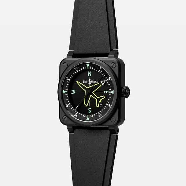 Bell & Ross BR 03 Gyrocompass BR03A-CPS-CE/SRB