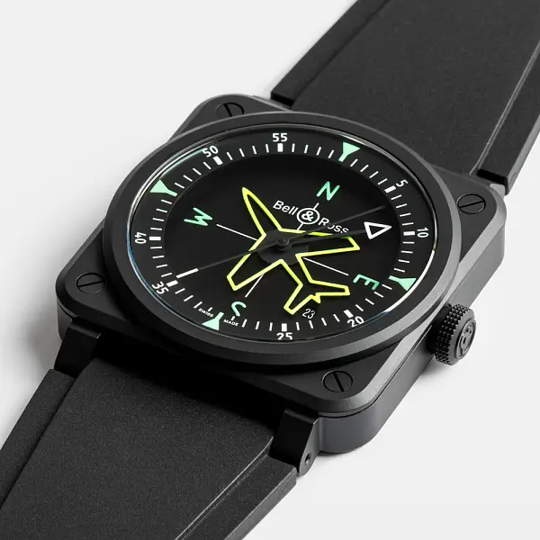 Bell & Ross BR 03 Gyrocompass BR03A-CPS-CE/SRB