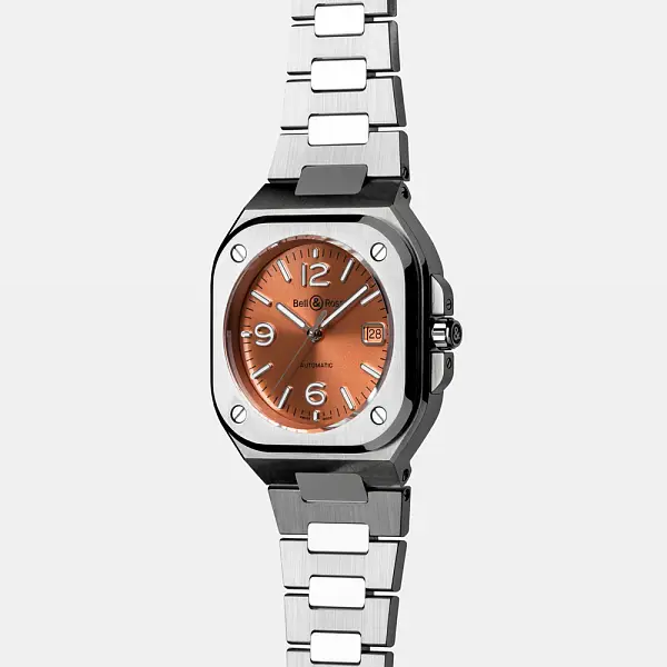Bell & Ross BR 05 铜棕色 BR05A-BR-ST/SST