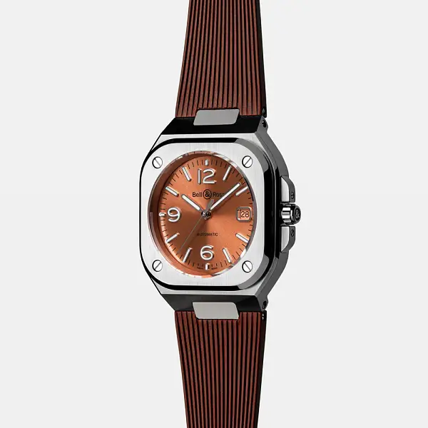 Bell & Ross BR 05 铜棕色 BR05A-BR-ST/SRB