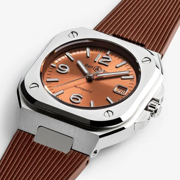Bell & Ross BR 05 铜棕色 BR05A-BR-ST/SRB