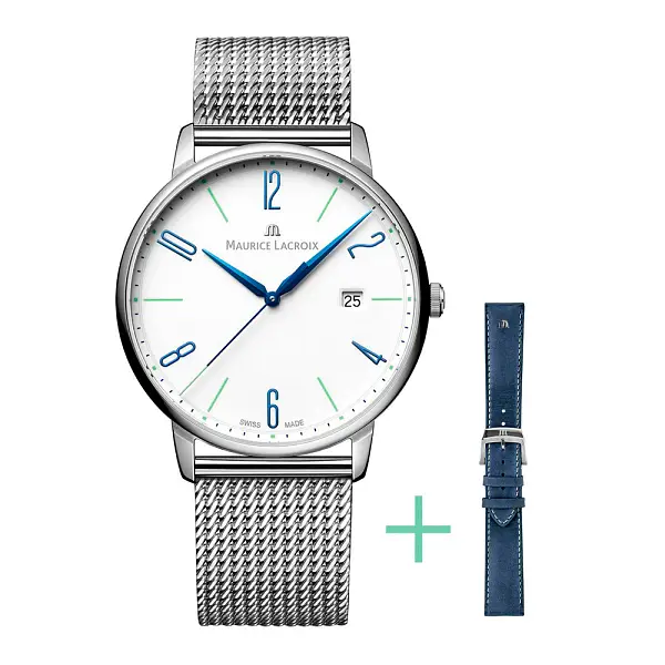 莫里斯-拉克鲁瓦 Eliros Date 25 周年纪念腕表 EL1118-SS00E-120-C