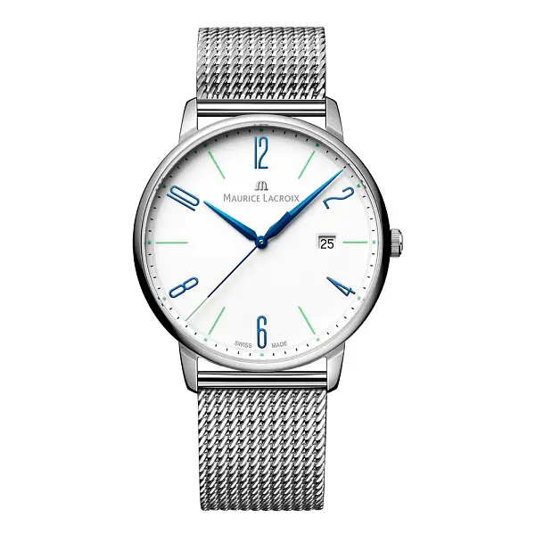 莫里斯-拉克鲁瓦 Eliros Date 25 周年纪念腕表 EL1118-SS00E-120-C