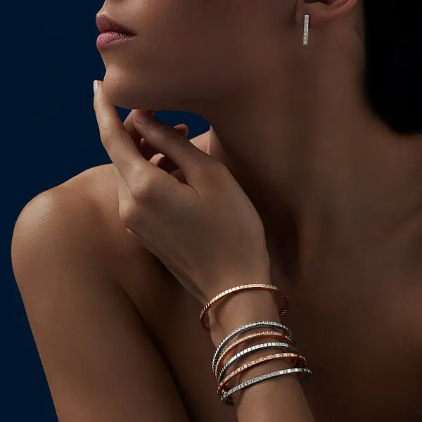 萧邦冰立方金手镯 857702-1010