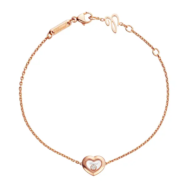 萧邦 Happy Diamonds 金手镯 85A054-5001