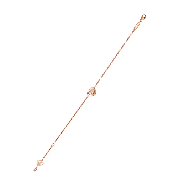 萧邦 Happy Diamonds 金手镯 85A054-5001