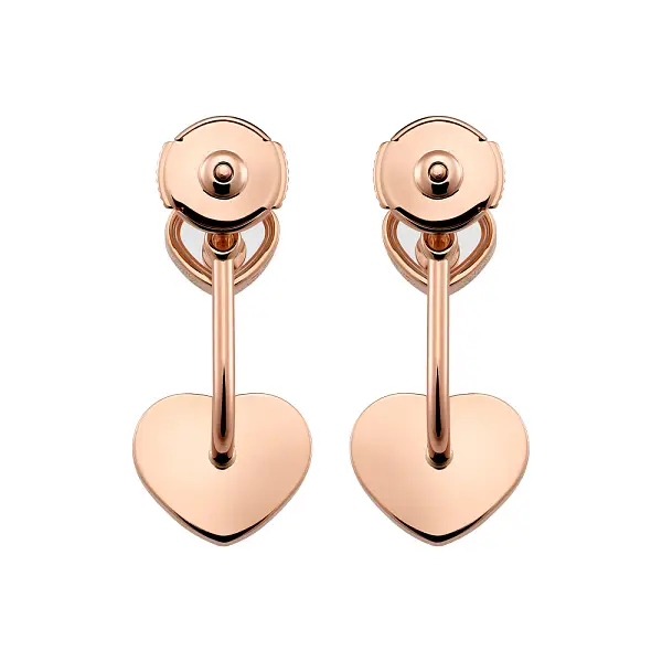 萧邦 Happy Hearts 83A082-5801 黄金耳环