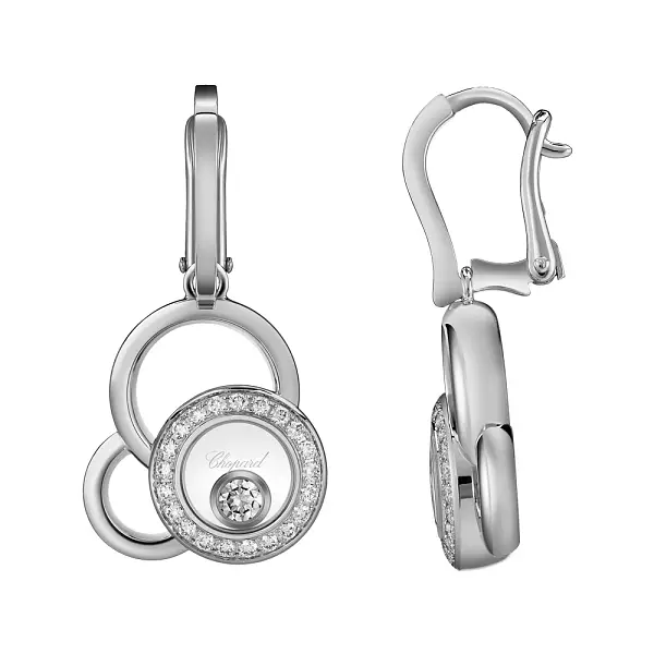 萧邦 Happy Diamonds 839769-1002 黄金耳环