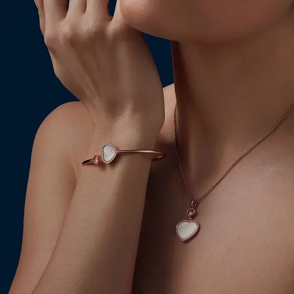 Chopard Happy Hearts 黄金手链 85A074-5302