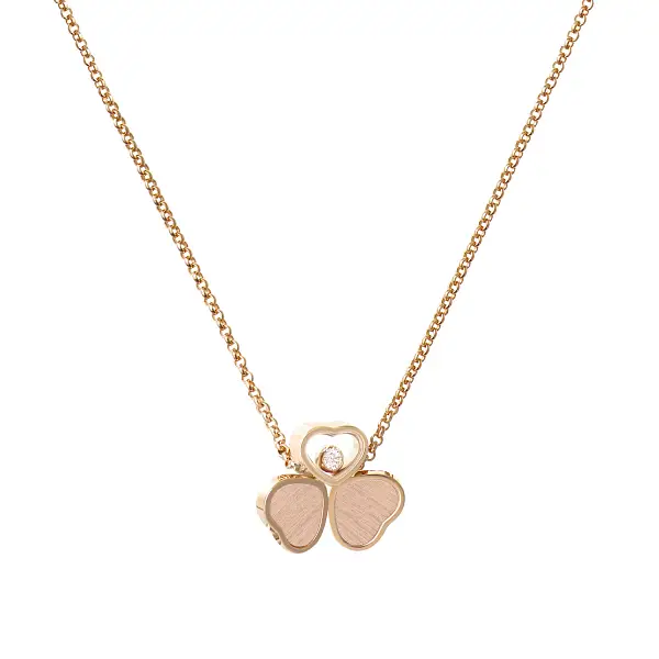 萧邦 Happy Hearts 黄金吊坠 81A083-5711