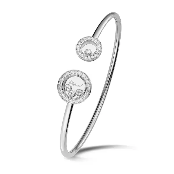 萧邦 Happy Diamonds 金手镯 85A618-1202