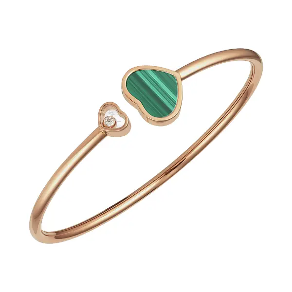 萧邦 Happy Hearts 金手镯 857482-5106