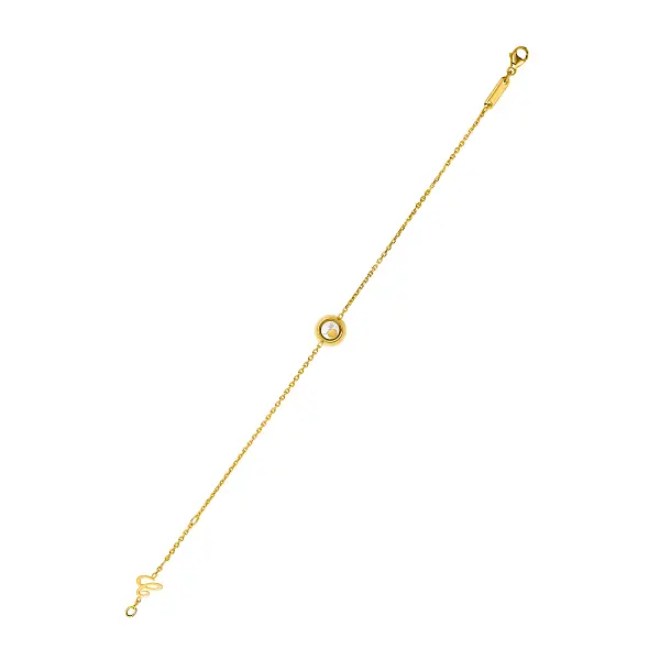 萧邦 Happy Diamonds 金手镯 85A017-0001