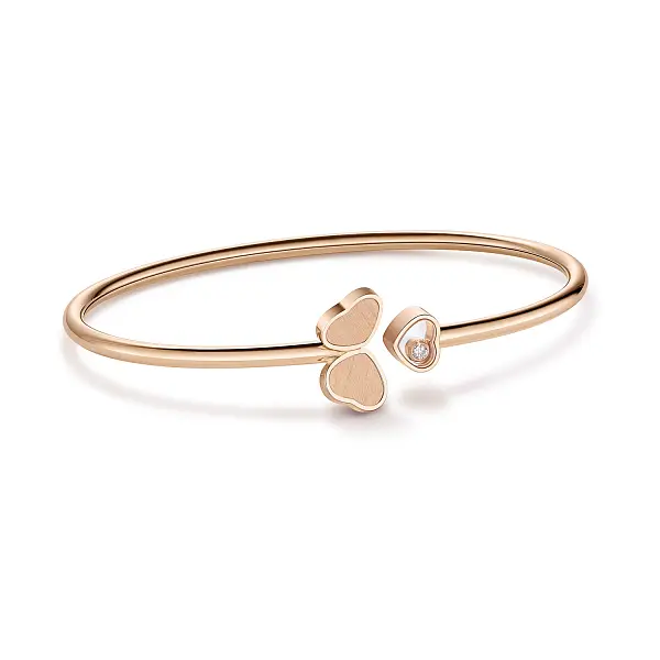 萧邦 Happy Hearts 金手镯 85A083-5702