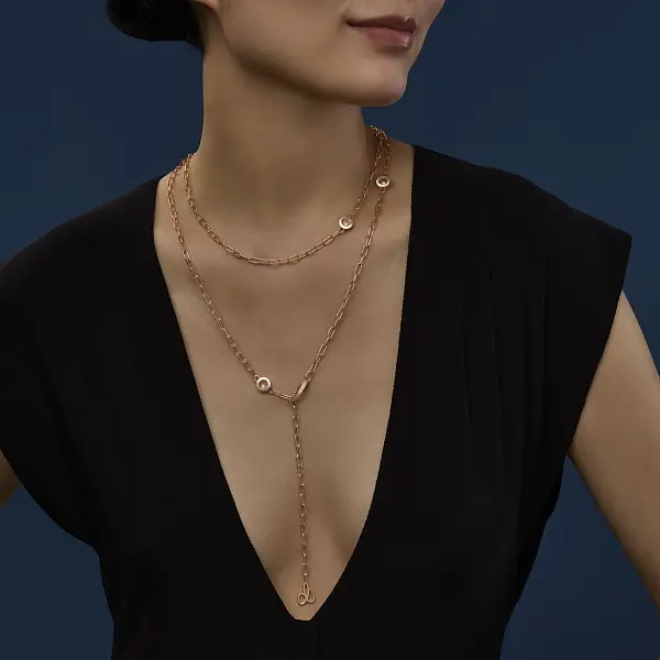 萧邦 Happy Diamonds 黄金项链 81A117-5001