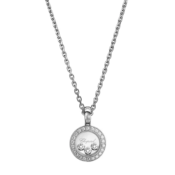 萧邦 Happy Diamonds 79A018-1201 黄金吊坠