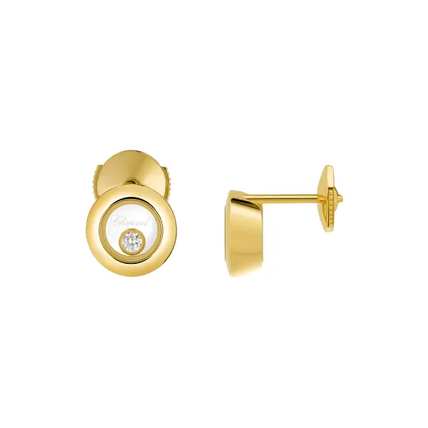 萧邦 Happy Diamonds 83A017-0001 黄金耳环