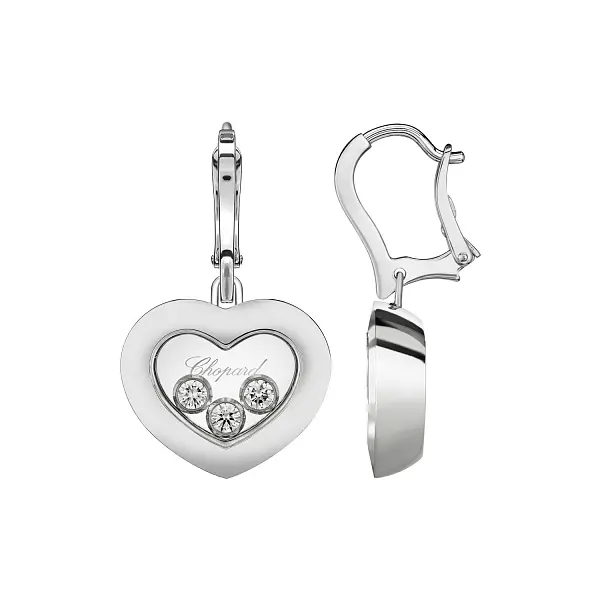 萧邦 Happy Diamonds 83A611-1301 黄金耳环