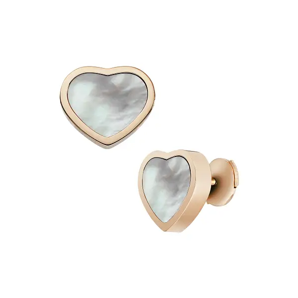 萧邦 Happy Hearts 839482-5301 黄金耳环