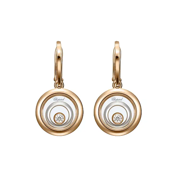 萧邦 Happy Spirit 838230-9001 黄金耳环