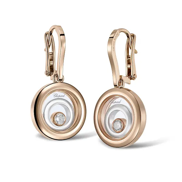 萧邦 Happy Spirit 838230-9001 黄金耳环