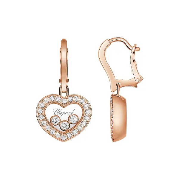 萧邦 Happy Diamonds 83A611-5401 黄金耳环