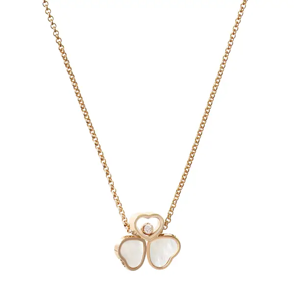 萧邦 Happy Hearts 黄金吊坠 81A083-5311