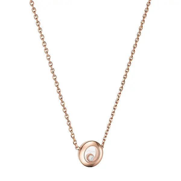 萧邦 Happy Diamonds 黄金项链 81A017-5001