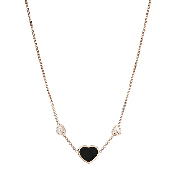 萧邦 Happy Hearts 黄金项链 81A082-5201