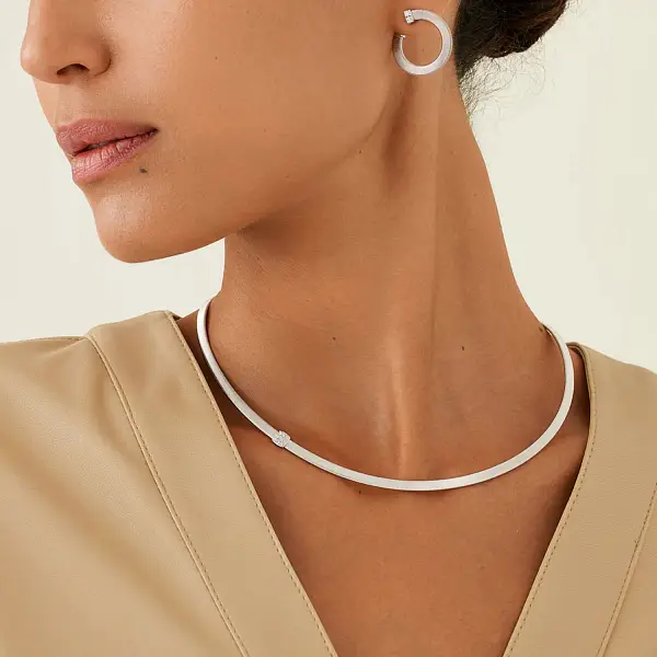 Marco Bicego Masai 18K 白金项链 CG731 B W