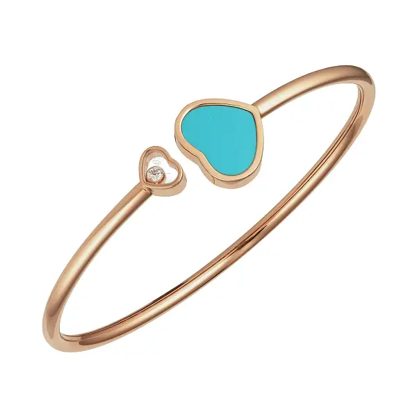 萧邦 Happy Heart 金手镯 857482-5402