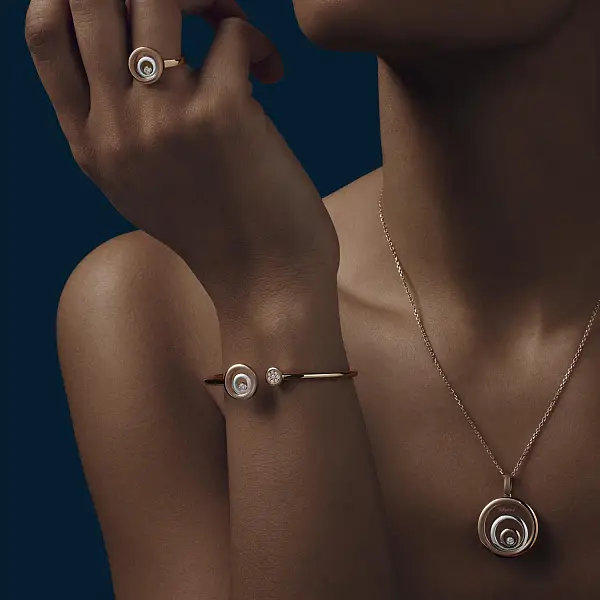 萧邦 Happy Spirit 金手镯 858230-9002