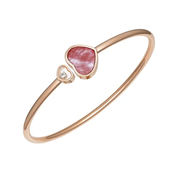 萧邦 Happy Hearts 金手镯 857482-5706