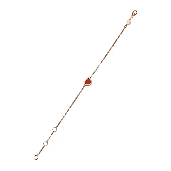 萧邦 My Happy Hearts 黄金手链 85A086-5081