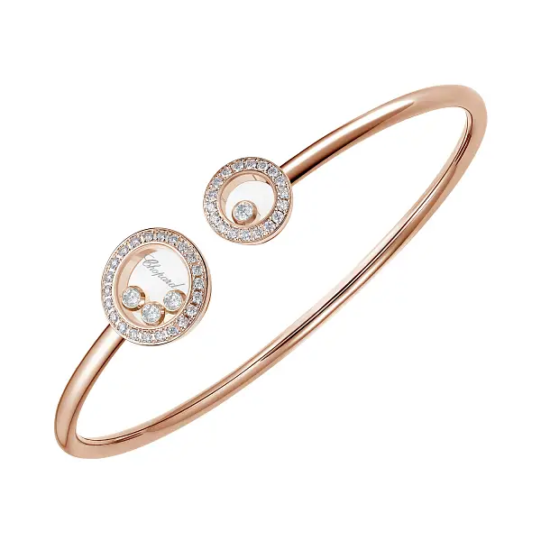 萧邦 Happy Diamonds 金手镯 85A618-5202