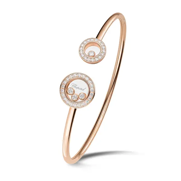 萧邦 Happy Diamonds 金手镯 85A618-5202