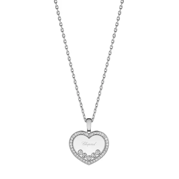 萧邦 Happy Diamonds 79A038-1201 黄金吊坠