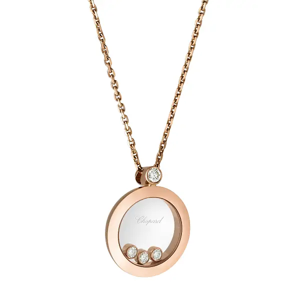 萧邦 Happy Diamonds 793929-5201 黄金吊坠