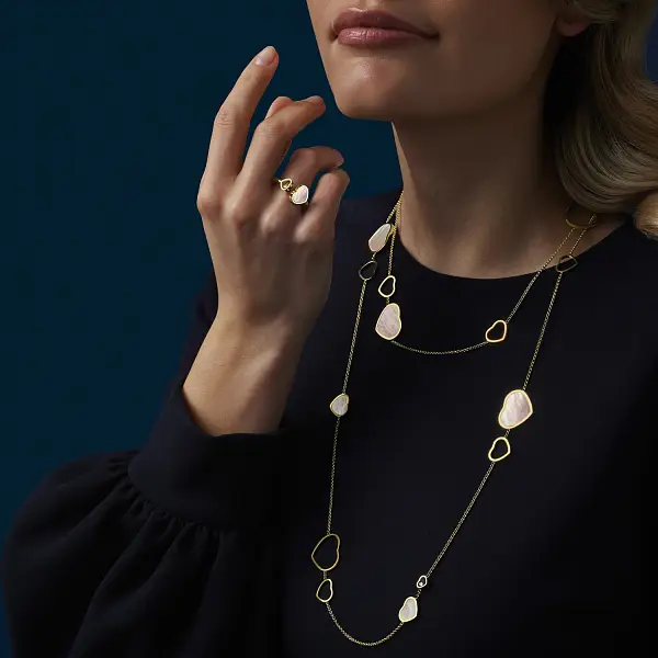 萧邦 Chopard Happy Hearts 829482-0310 黄金戒指