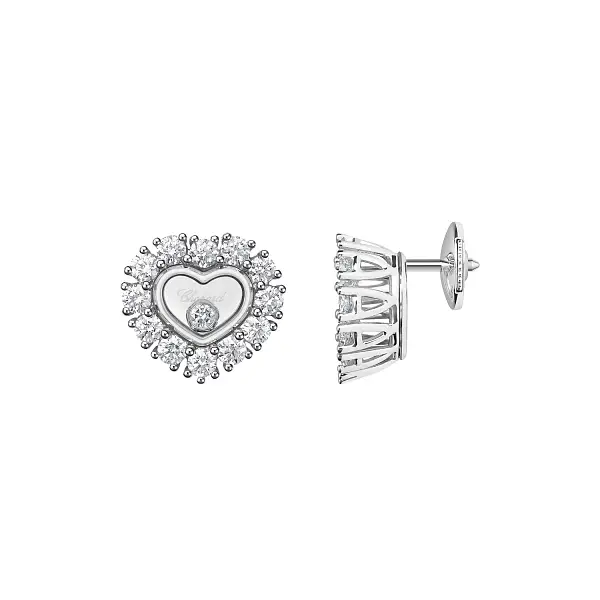 萧邦 Happy Diamonds 83A616-1001 黄金耳环