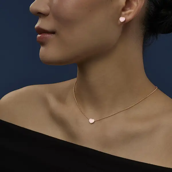 萧邦 Happy Hearts 黄金项链 81A086-5620