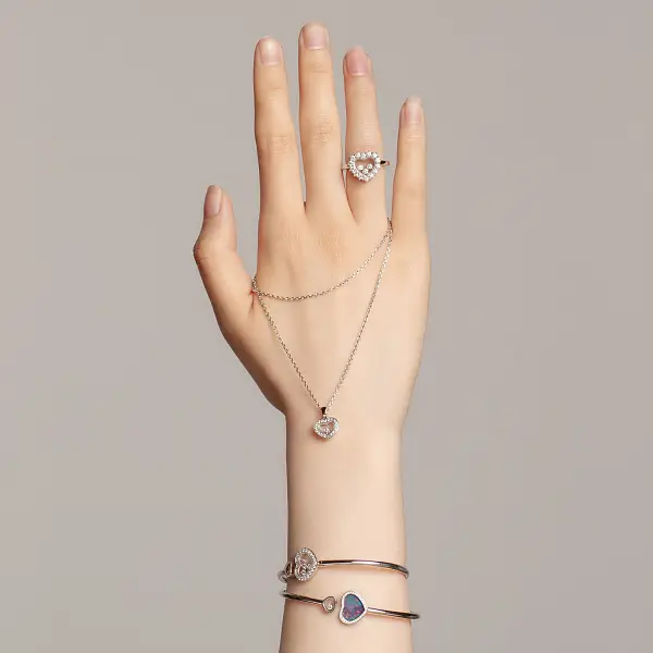 萧邦 Happy Diamonds 85A614-1203 黄金手链