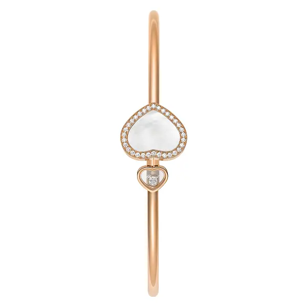 萧邦 Happy Hearts 金手镯 85A074-5304