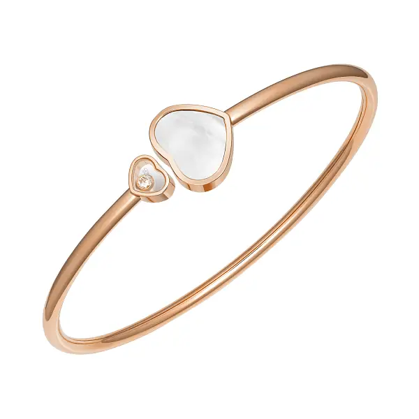 萧邦 Happy Hearts 金手镯 857482-5302