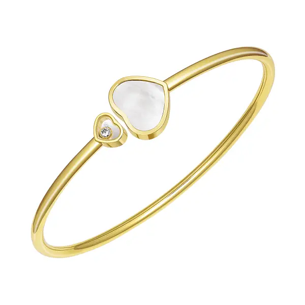 萧邦 Happy Hearts 金手镯 857482-0303