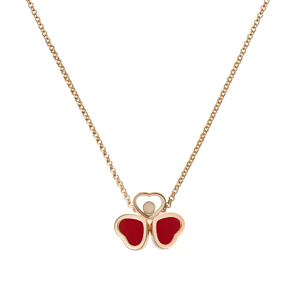 萧邦 Happy Hearts 黄金项链 81A083-5811