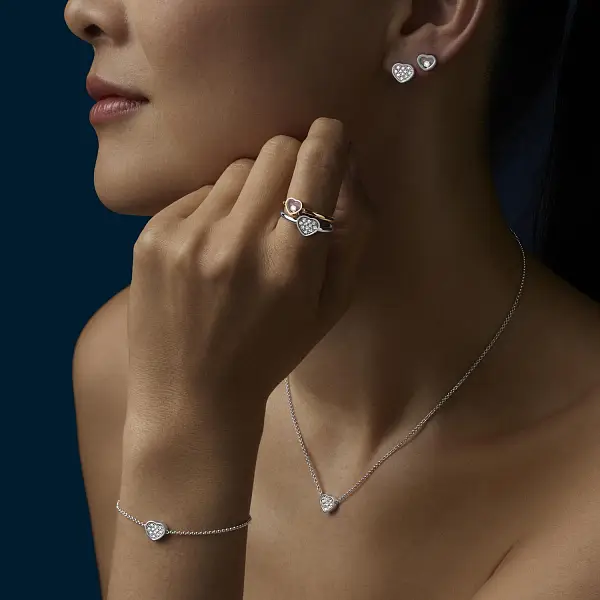 萧邦 My Hapyy Herats 81A086-1901 黄金吊坠