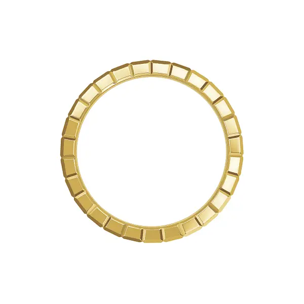 萧邦冰块金戒指 827005-0042