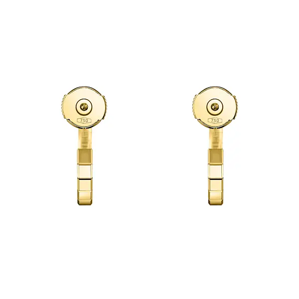 萧邦 Ice Cube 837702-0006 黄金耳环