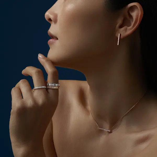 Chopard 萧邦 Ice Cube 黄金戒指 829834-1010